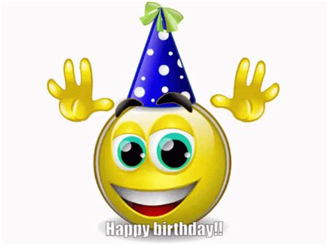 h bday gif|birthday emoji gif.